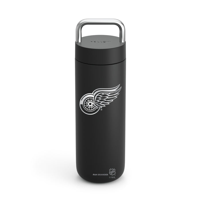 Fellow Carry Water Bottle Detroit Red Wings Logos