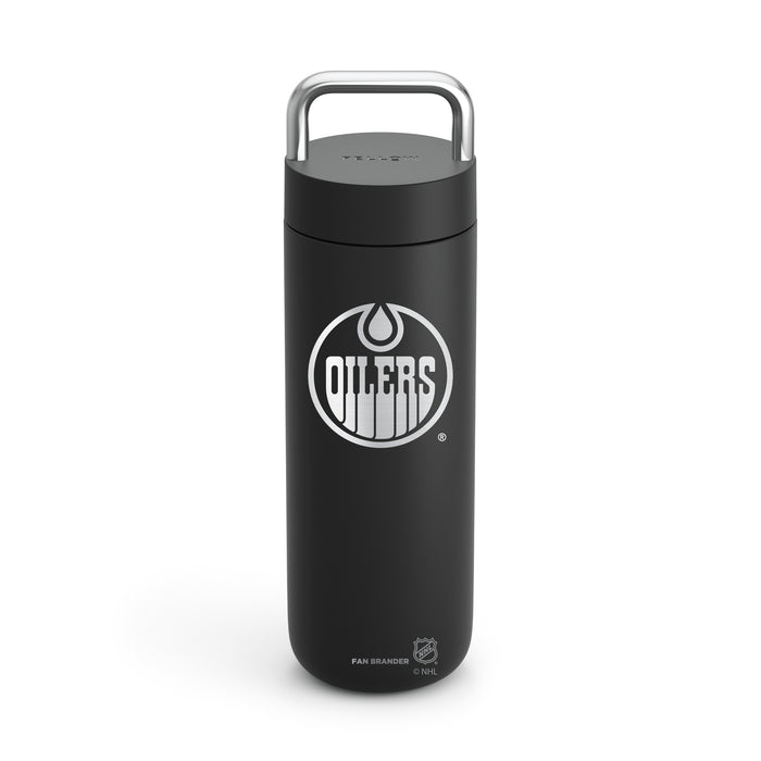 Fellow Carry Water Bottle Edmonton Oilers Logos