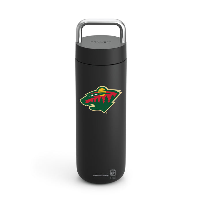 Fellow Carry Water Bottle Minnesota Wild Logos