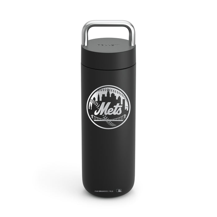 Fellow Carry Water Bottle New York Mets Logos