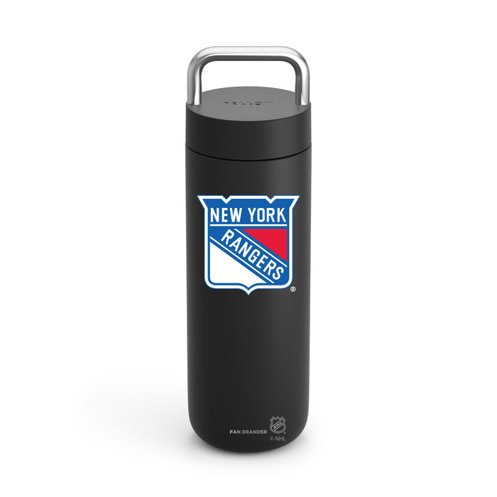 Fellow Carry Water Bottle New York Rangers Logos