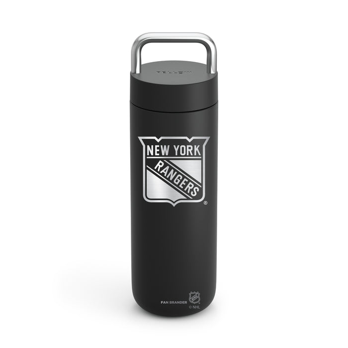 Fellow Carry Water Bottle New York Rangers Logos