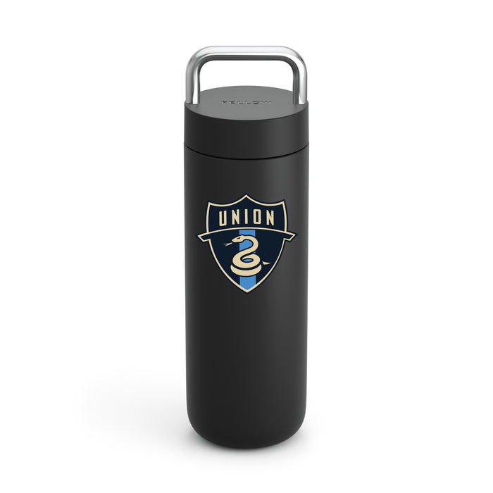 Fellow Carry Water Bottle Philadelphia Union Logos