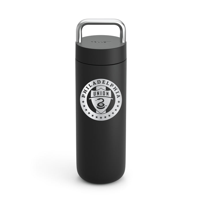 Fellow Carry Water Bottle Philadelphia Union Logos