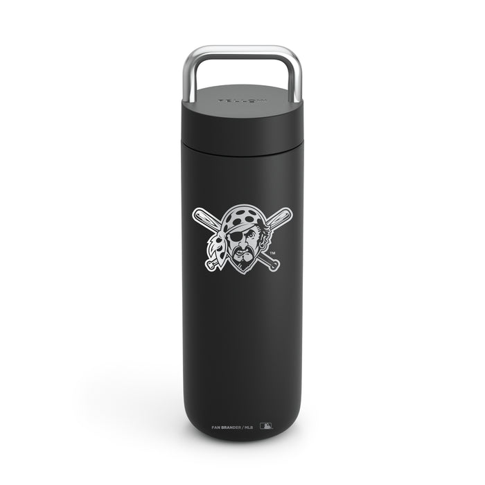 Fellow Carry Water Bottle Pittsburgh Pirates Logos