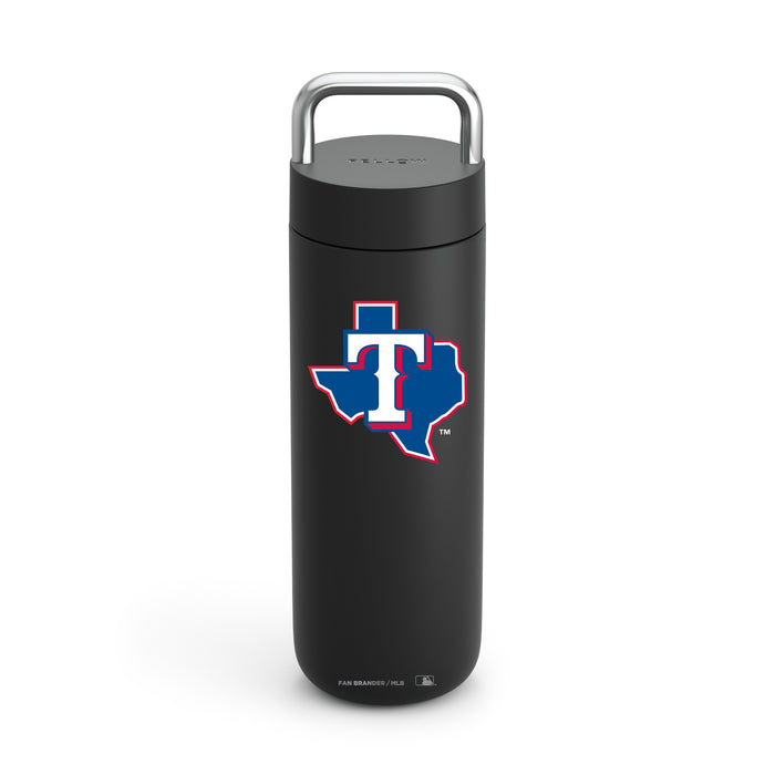 Fellow Carry Water Bottle Texas Rangers Logos