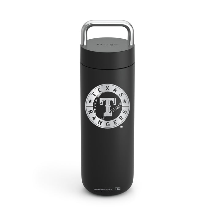 Fellow Carry Water Bottle Texas Rangers Logos