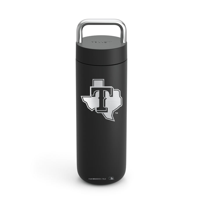 Fellow Carry Water Bottle Texas Rangers Logos