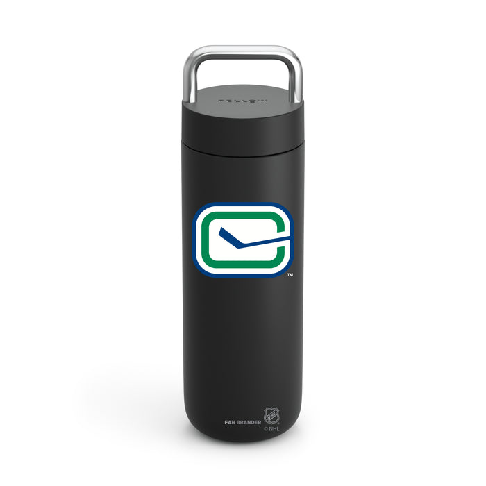 Fellow Carry Water Bottle Vancouver Canucks Logos