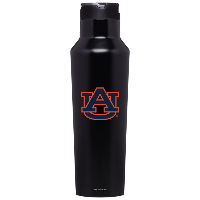 Corkcicle Insulated Canteen Water Bottle with Auburn Tigers Primary Logo