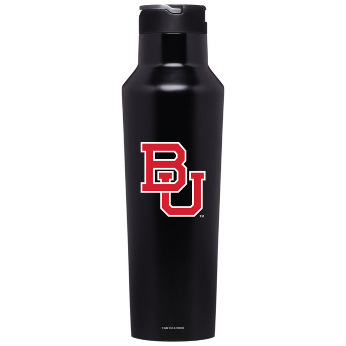 Corkcicle Insulated Canteen Water Bottle with Boston University Secondary Logo