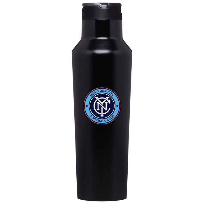 Corkcicle Insulated Canteen Water Bottle with New York City FC Primary Logo