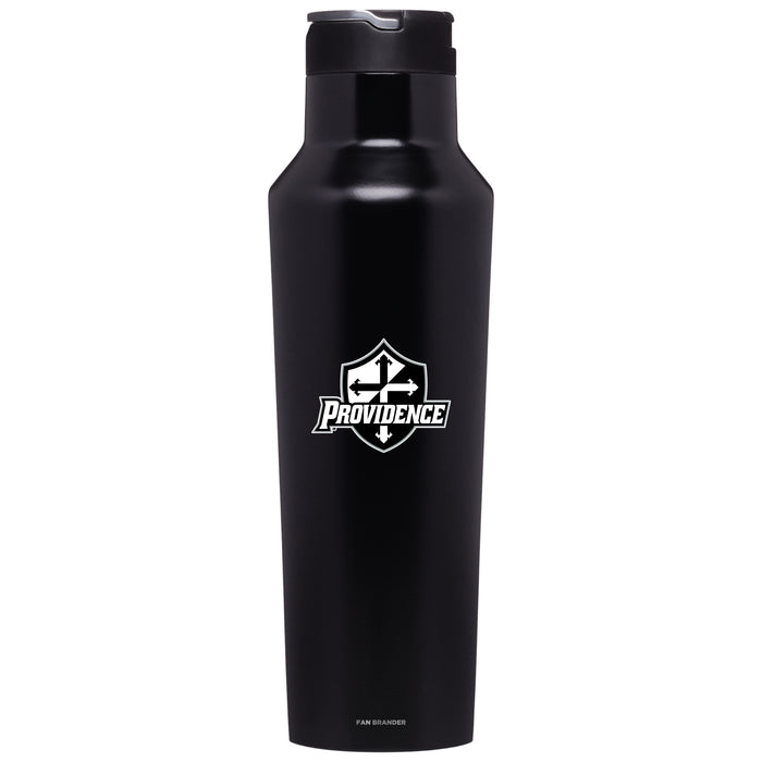 Corkcicle Insulated Canteen Water Bottle with Providence Friars Friars Shield