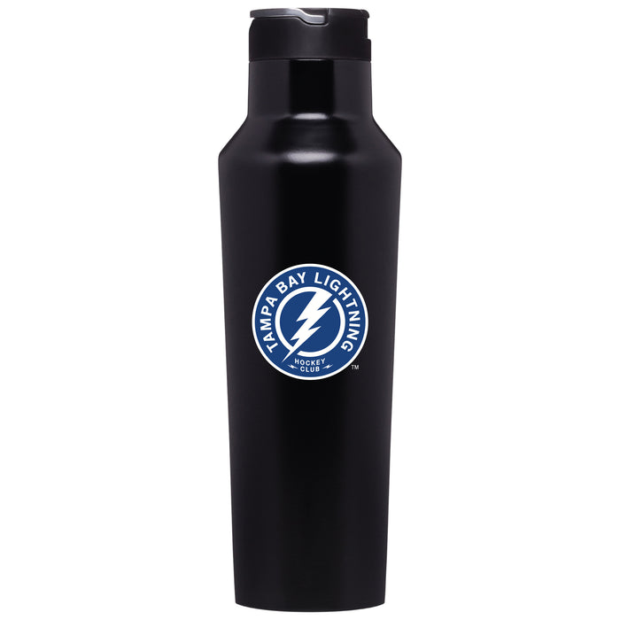 Corkcicle Insulated Canteen Water Bottle with Tampa Bay Lightning Secondary Logo