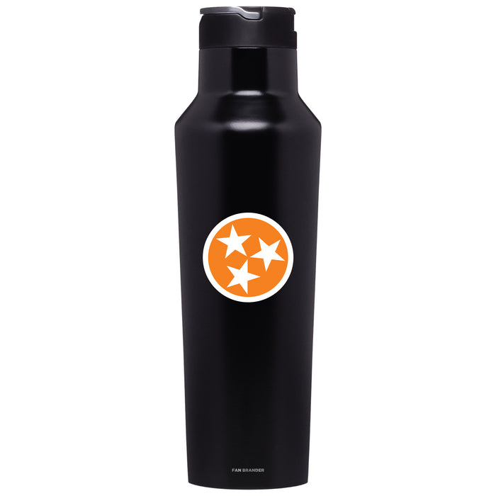 Corkcicle Insulated Canteen Water Bottle with Tennessee Vols Tennessee Triple Star
