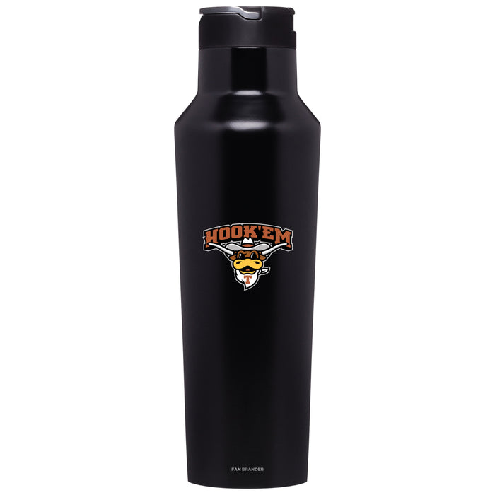 Corkcicle Insulated Canteen Water Bottle with Texas Longhorns  Hook EM