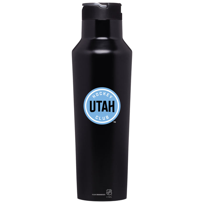 Corkcicle Insulated Canteen Water Bottle with Utah Hockey Club Primary Mark