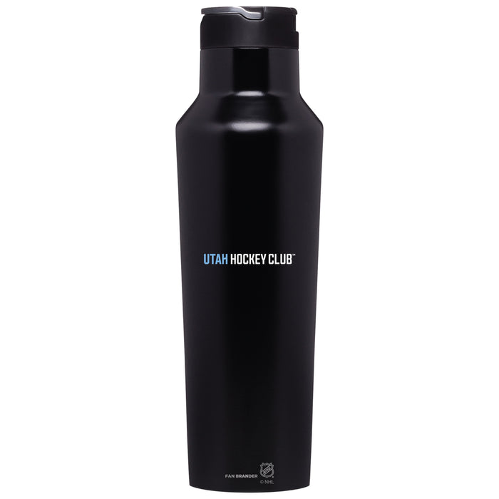 Corkcicle Insulated Canteen Water Bottle with Utah Hockey Club Wordmark