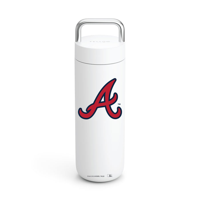 Fellow Carry Water Bottle Atlanta Braves Logos