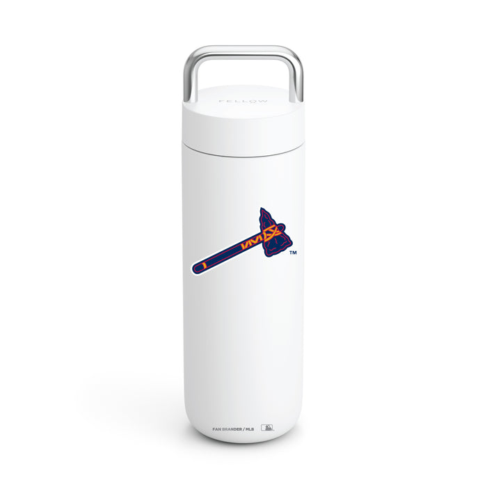 Fellow Carry Water Bottle Atlanta Braves Logos