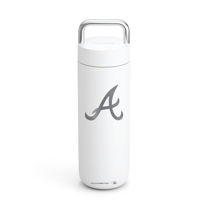 Fellow Carry Water Bottle Atlanta Braves Logos