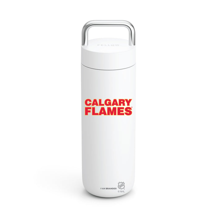 Fellow Carry Water Bottle Calgary Flames Logos