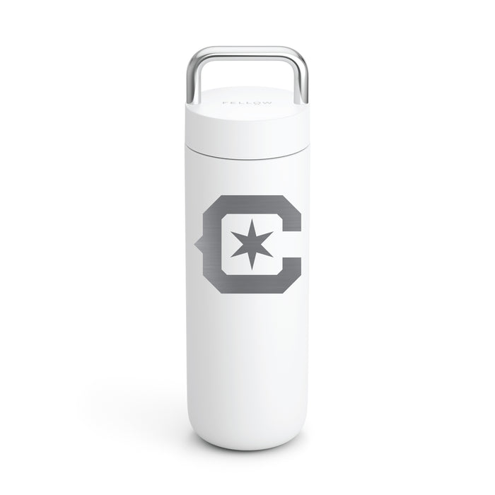 Fellow Carry Water Bottle Chicago Fire Logos