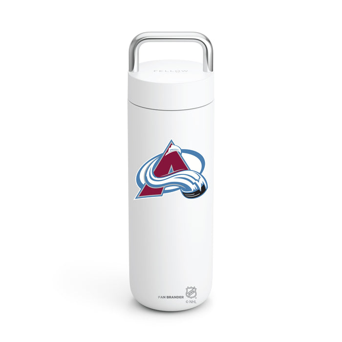 Fellow Carry Water Bottle Colorado Avalanche Logos