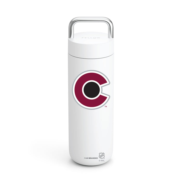 Fellow Carry Water Bottle Colorado Avalanche Logos