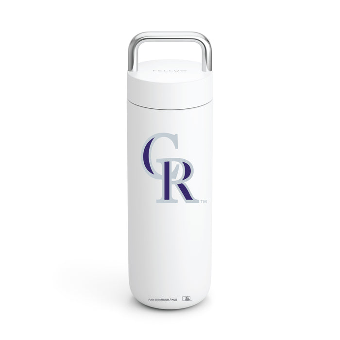 Fellow Carry Water Bottle Colorado Rockies Logos