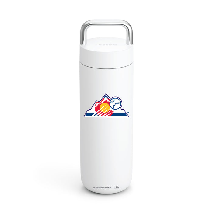 Fellow Carry Water Bottle Colorado Rockies Logos