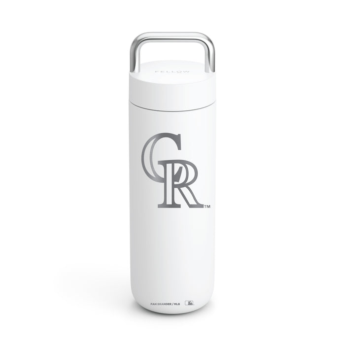 Fellow Carry Water Bottle Colorado Rockies Logos