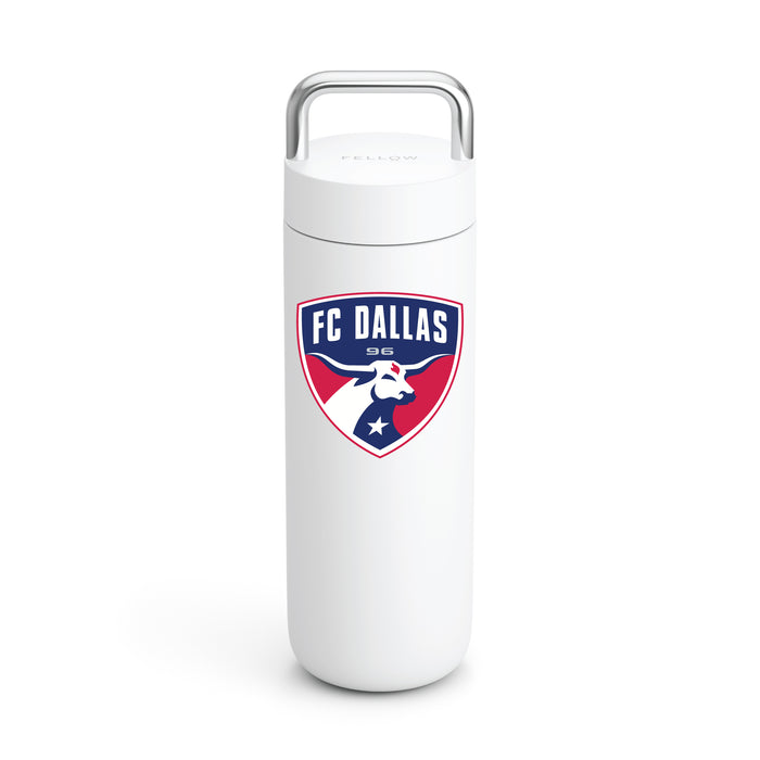 Fellow Carry Water Bottle FC Dallas Logos