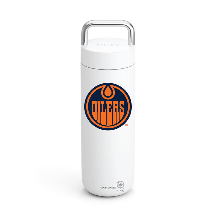 Fellow Carry Water Bottle Edmonton Oilers Logos