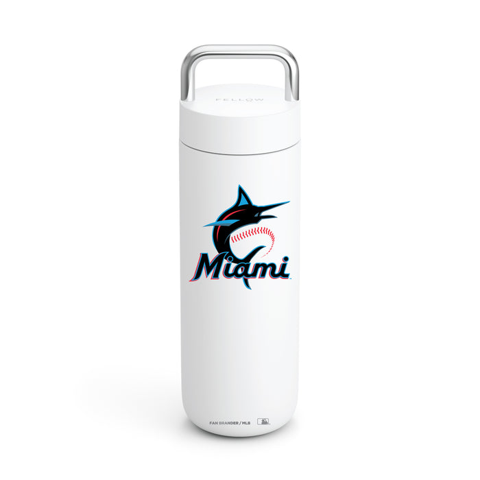 Fellow Carry Water Bottle Miami Marlins Logos