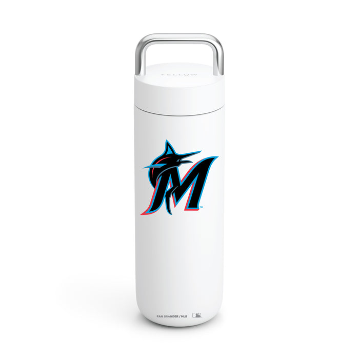 Fellow Carry Water Bottle Miami Marlins Logos