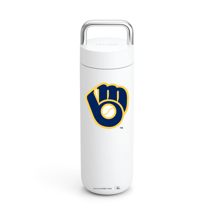 Fellow Carry Water Bottle Milwaukee Brewers Logos