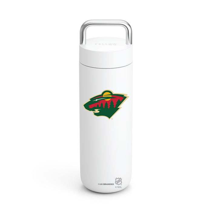 Fellow Carry Water Bottle Minnesota Wild Logos