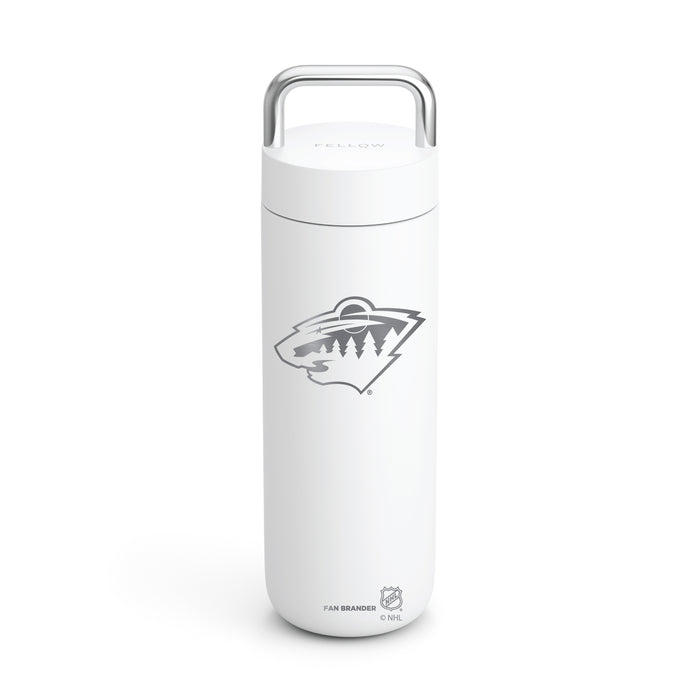 Fellow Carry Water Bottle Minnesota Wild Logos