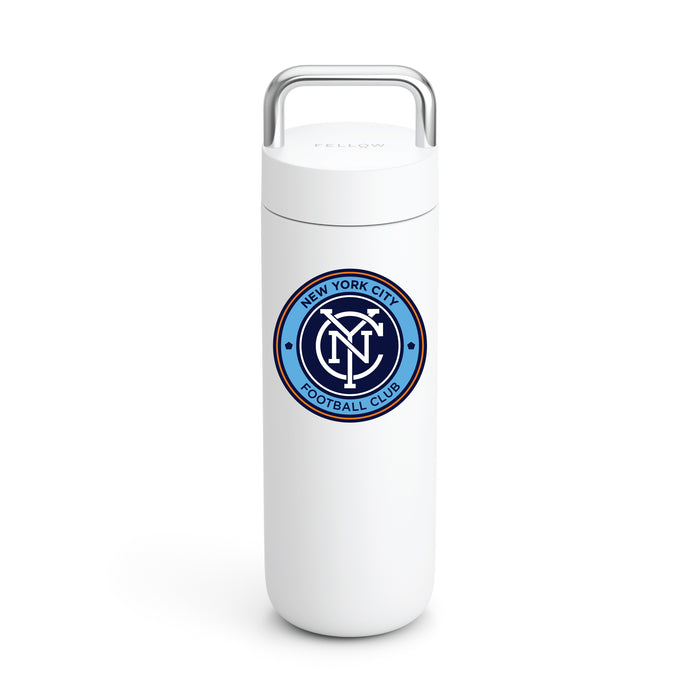 Fellow Carry Water Bottle New York City FC Logos