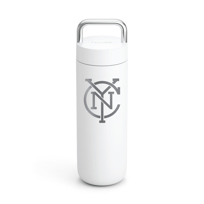 Fellow Carry Water Bottle New York City FC Logos