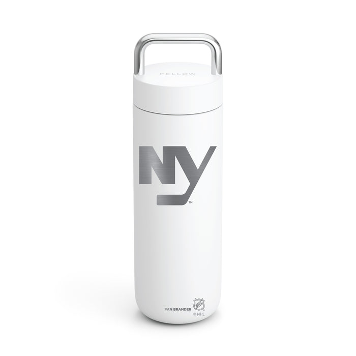 Fellow Carry Water Bottle New York Islanders Logos