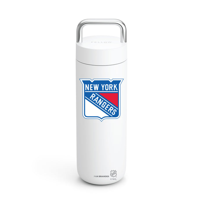 Fellow Carry Water Bottle New York Rangers Logos