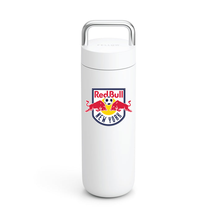 Fellow Carry Water Bottle New York Red Bulls Logos