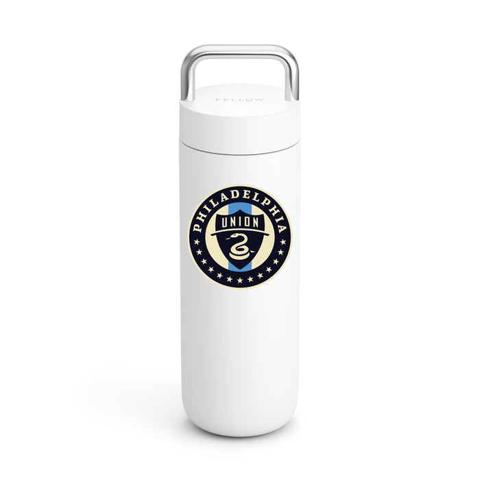 Fellow Carry Water Bottle Philadelphia Union Logos