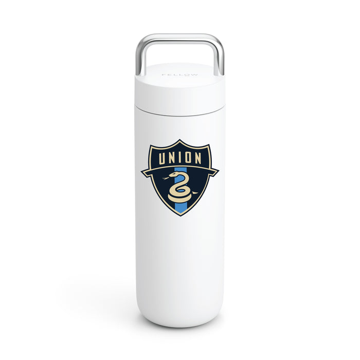 Fellow Carry Water Bottle Philadelphia Union Logos