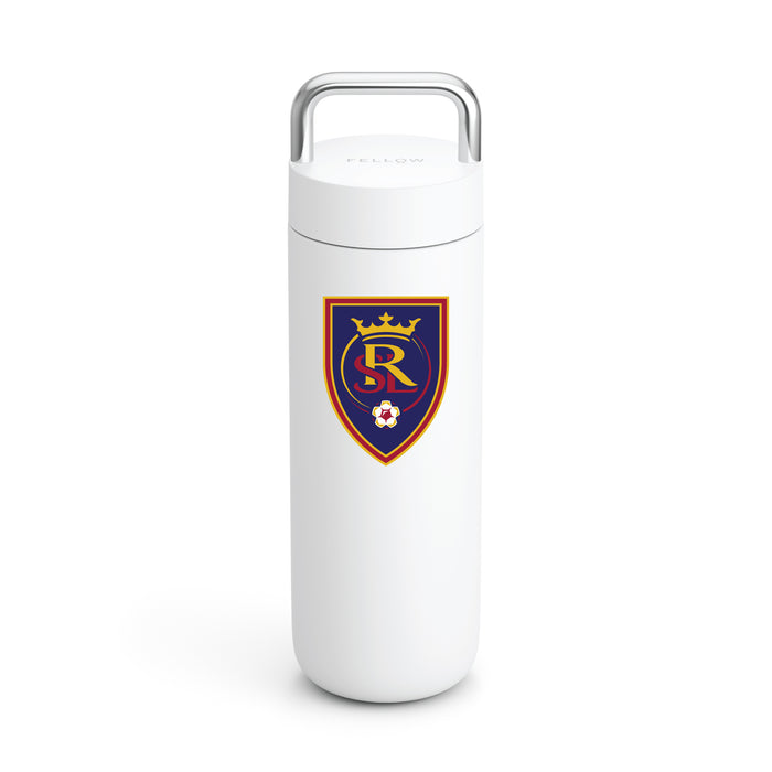 Fellow Carry Water Bottle Real Salt Lake Logos