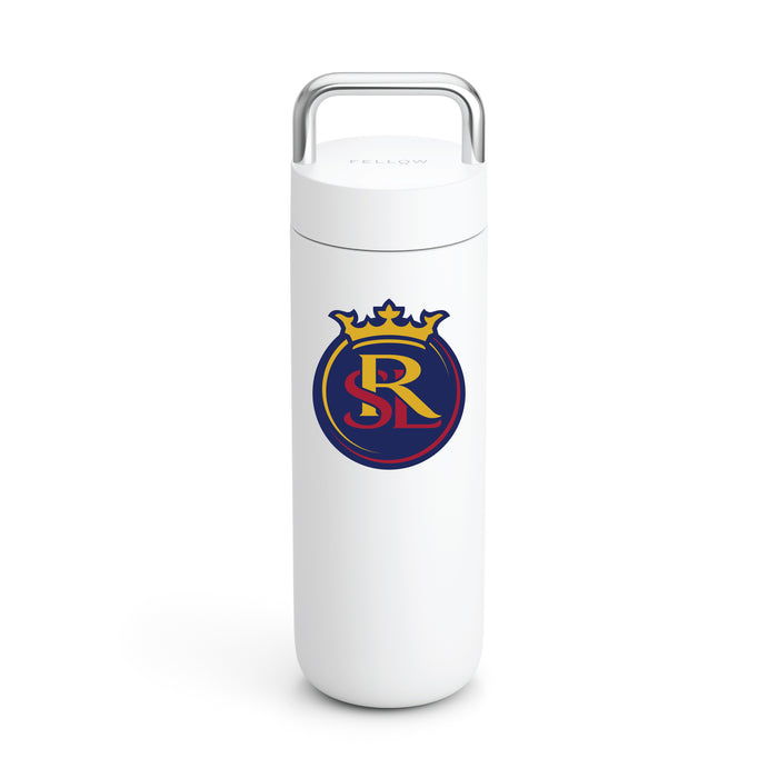 Fellow Carry Water Bottle Real Salt Lake Logos