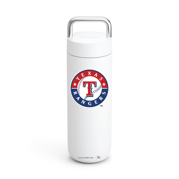 Fellow Carry Water Bottle Texas Rangers Logos