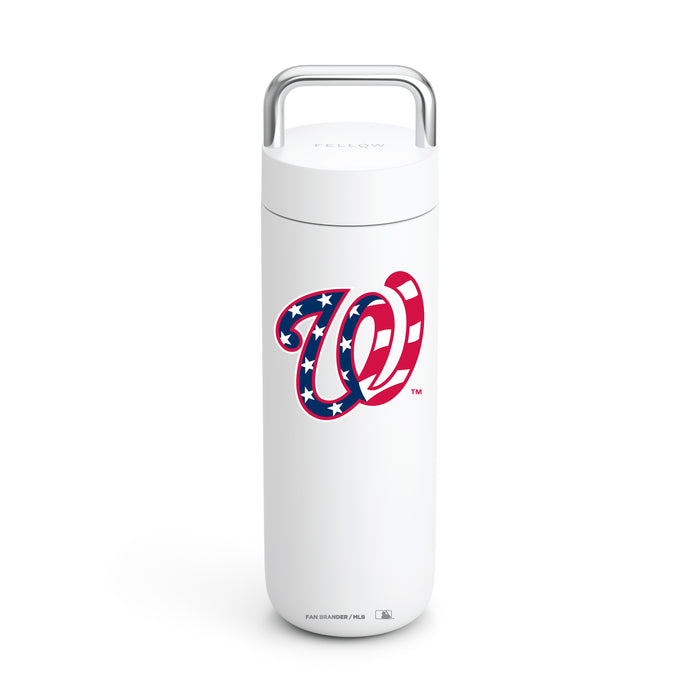 Fellow Carry Water Bottle Washington Nationals Logos